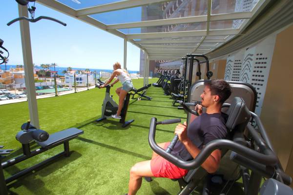 Fitnessraum HL Suite Nardos**** Hotel Gran Canaria
