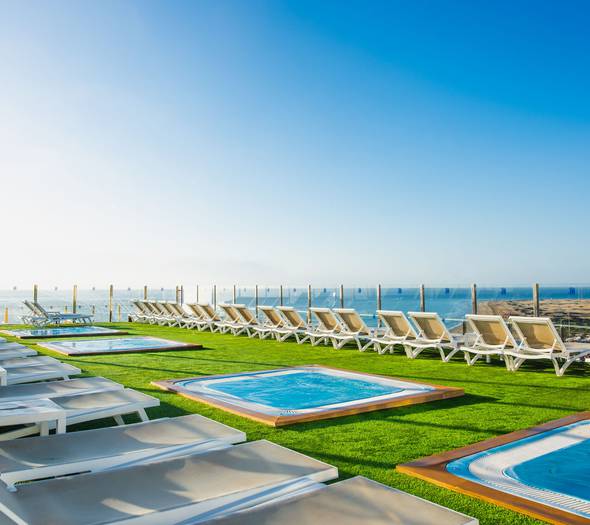Dachterrasse Hotel HL Suitehotel Playa del Ingles**** Gran Canaria
