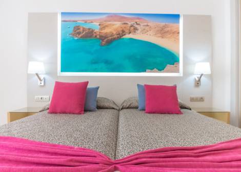 Standard Doppelzimmer HL Río Playa Blanca**** Hotel in Lanzarote Standard Doppelzimmer HL Río Playa Blanca**** Hotel in Lanzarote