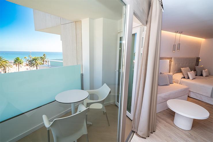 DOPPELZIMMER mit seitlichen Meerblick Hotel HL Sahara Playa**** Gran Canaria DOPPELZIMMER mit seitlichen Meerblick Hotel HL Sahara Playa**** Gran Canaria