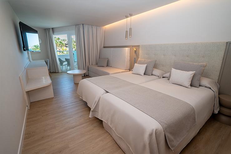 DOPPELZIMMER mit seitlichen Meerblick Hotel HL Sahara Playa**** Gran Canaria DOPPELZIMMER mit seitlichen Meerblick Hotel HL Sahara Playa**** Gran Canaria